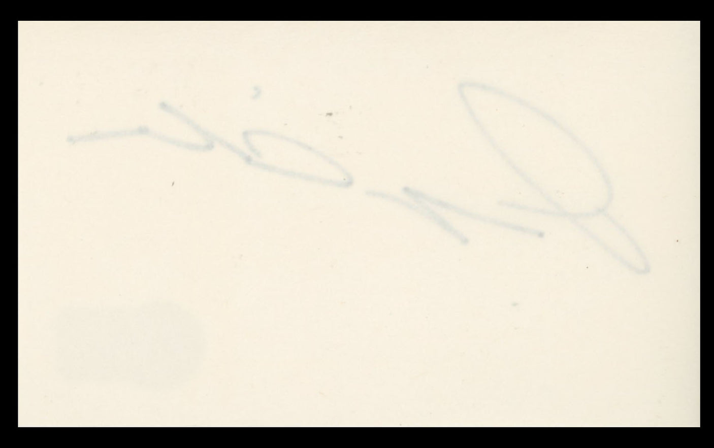 Danny Aiello The Godfather Part 2 Authentic Signed 3x5 Index Card BAS #BS29445