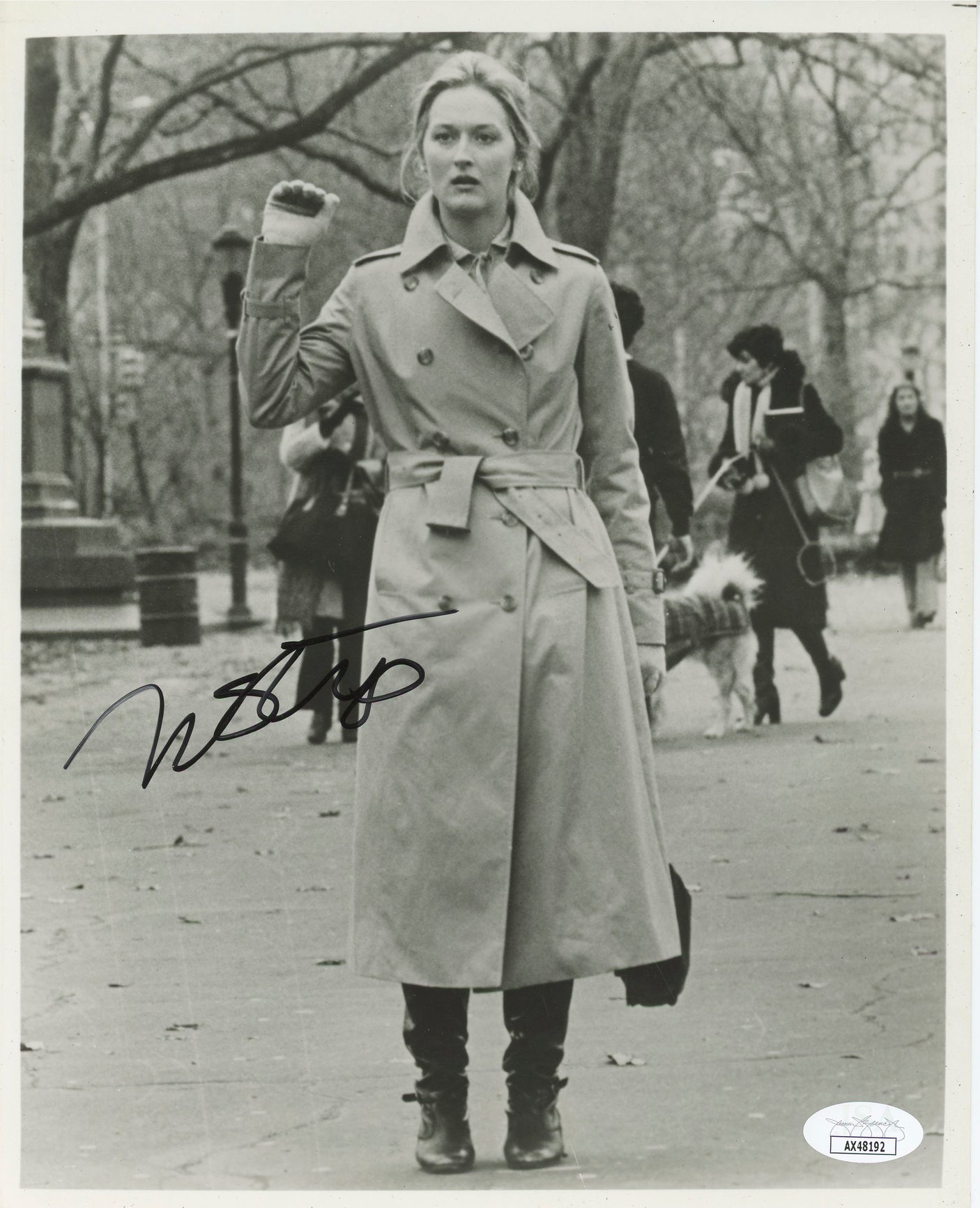 Meryl Streep Kramer vs. Kramer Authentic Signed 8x10 Photo JSA #AX48192