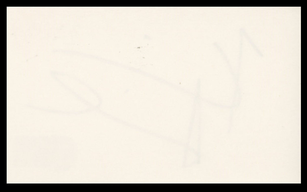 Kevin Smith Jay and Silent Bob Authentic Signed 3x5 Index Card BAS #BS29409