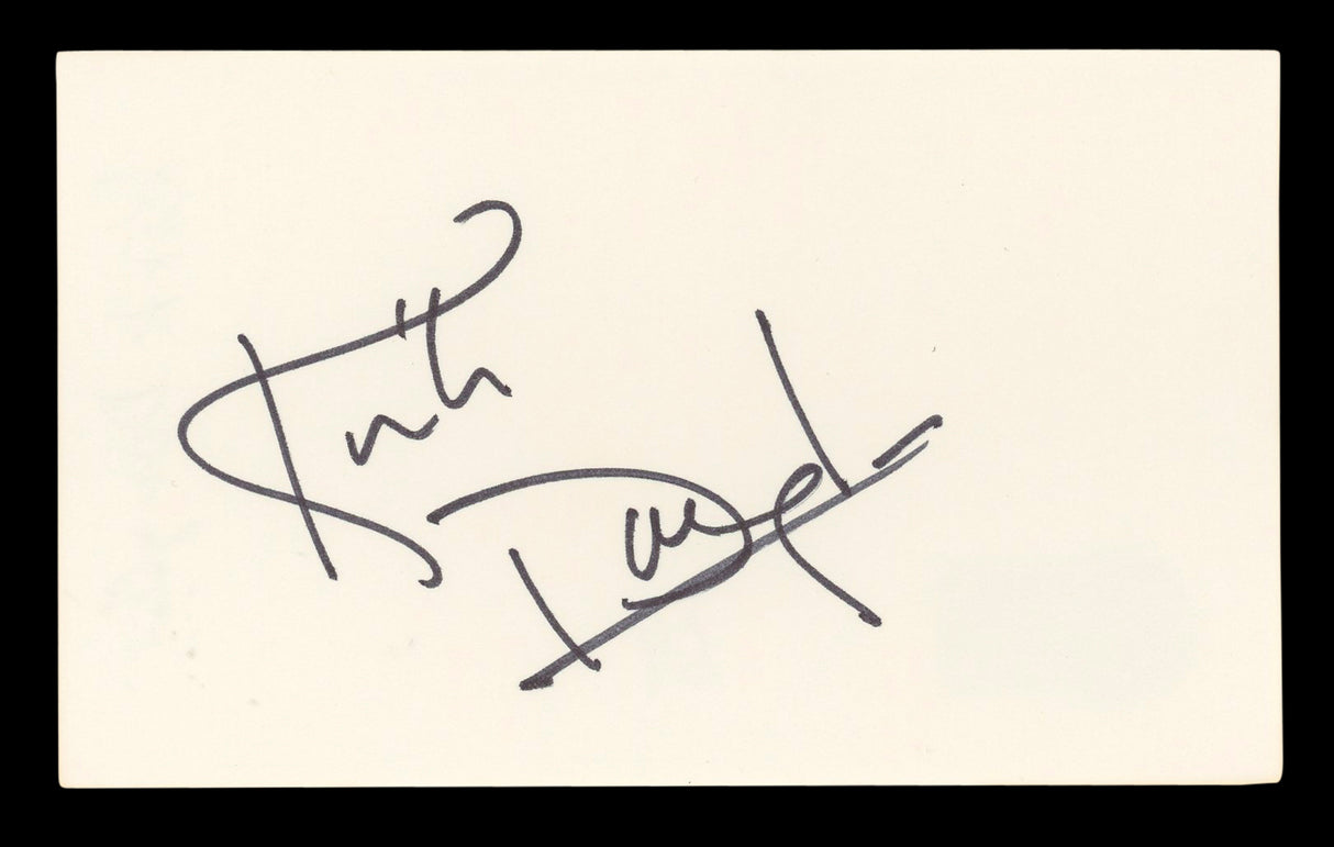 Kirk Douglas Spartacus Authentic Signed 3x5 Index Card Autographed BAS #BL96690