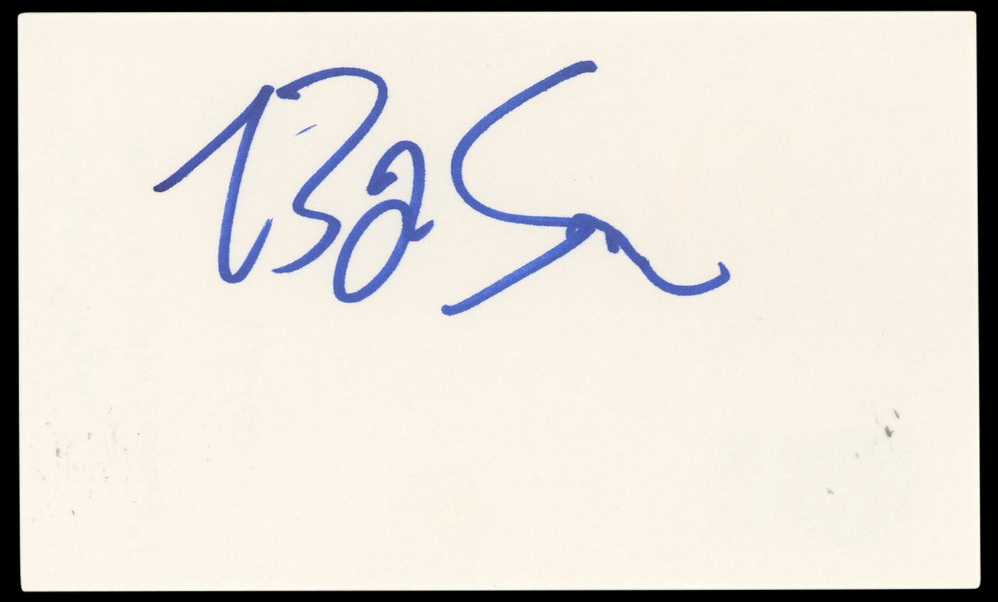 Bryan Singer The Usual Suspects Authentic Signed 3x5 Index Card BAS #BN33339