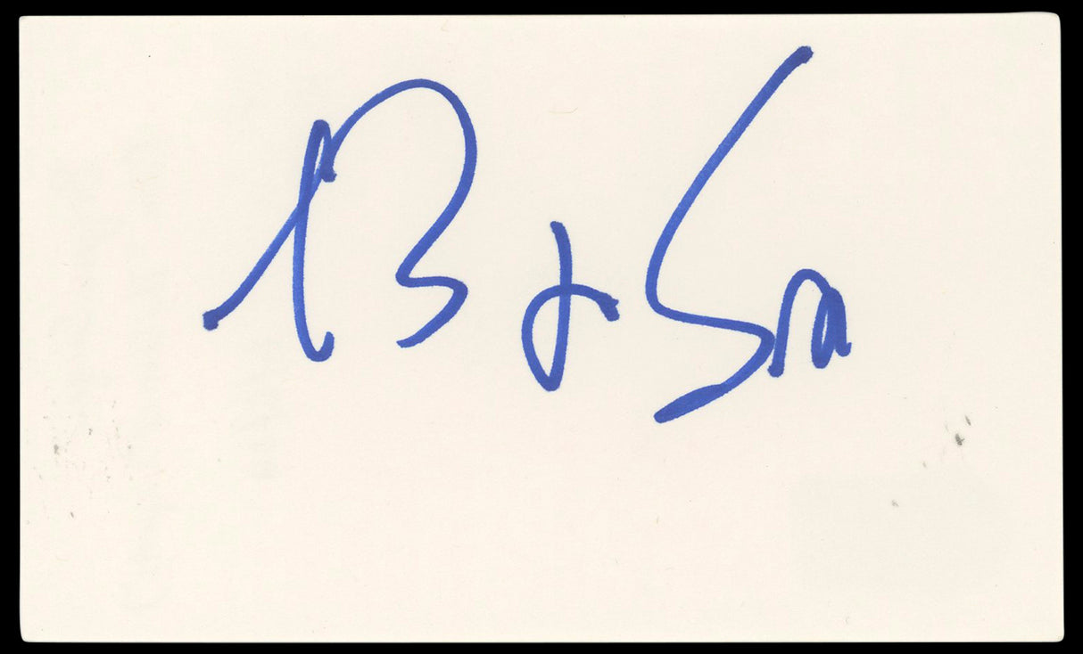 Bryan Singer The Usual Suspects Authentic Signed 3x5 Index Card Autographed BAS