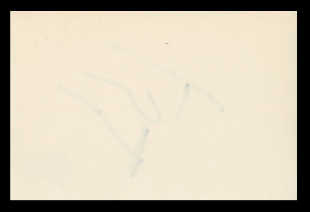 Tom Sizemore Saving Private Ryan Authentic Signed 4x6 Index Card BAS #BS29444