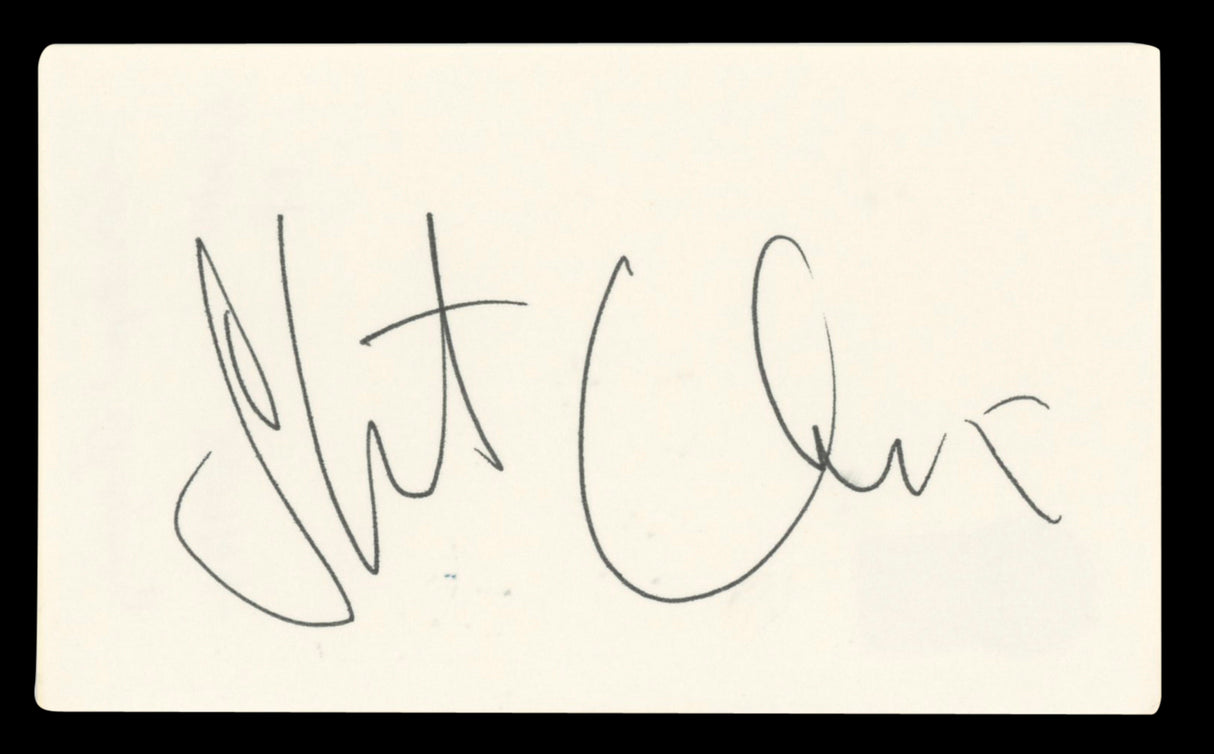 Stockard Channing Grease Authentic Signed 3x5 Index Card BAS #BV03465