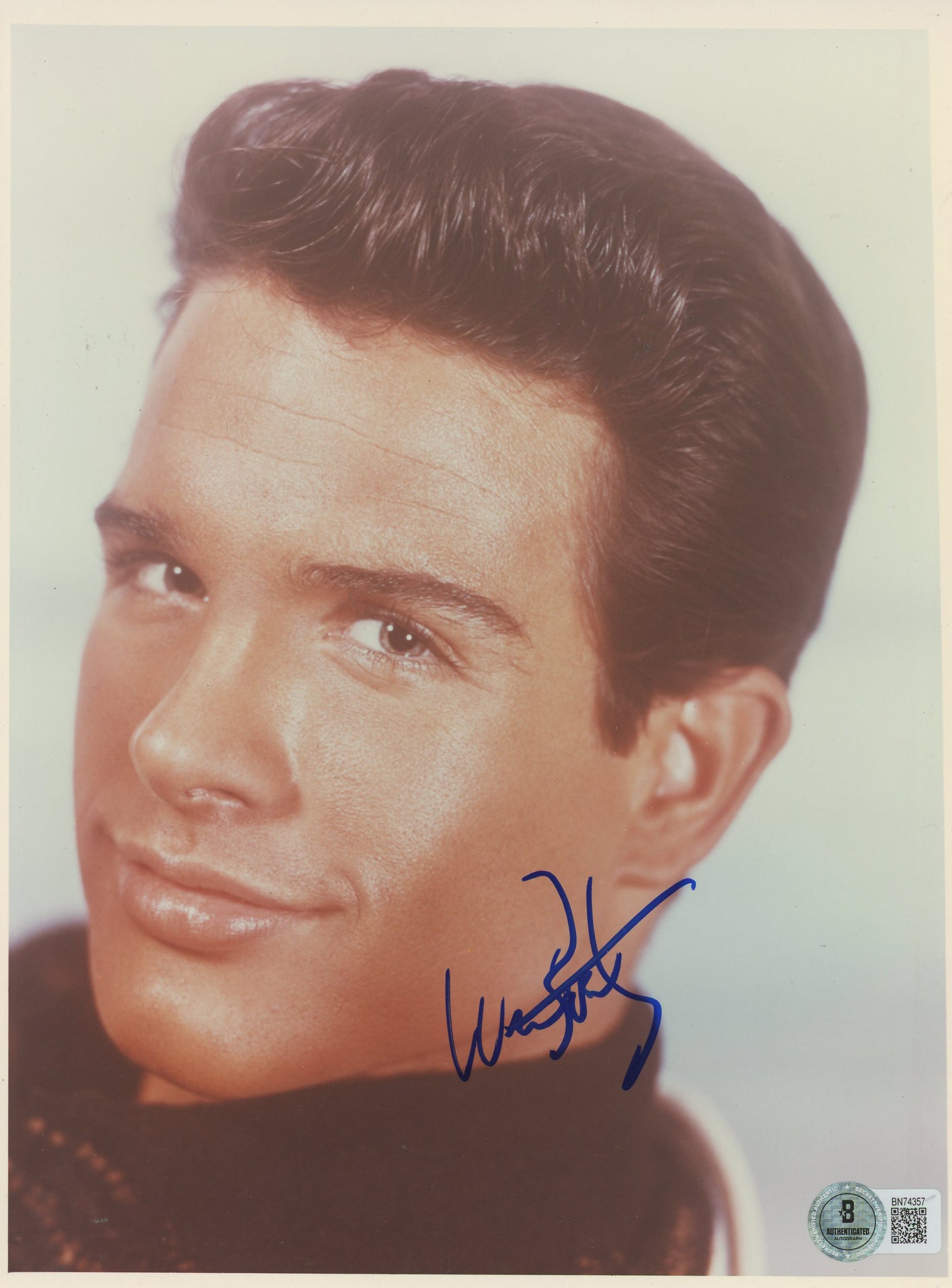 Warren Beatty Heaven Can Wait Authentic Signed 8x10 Photo BAS #BN74357