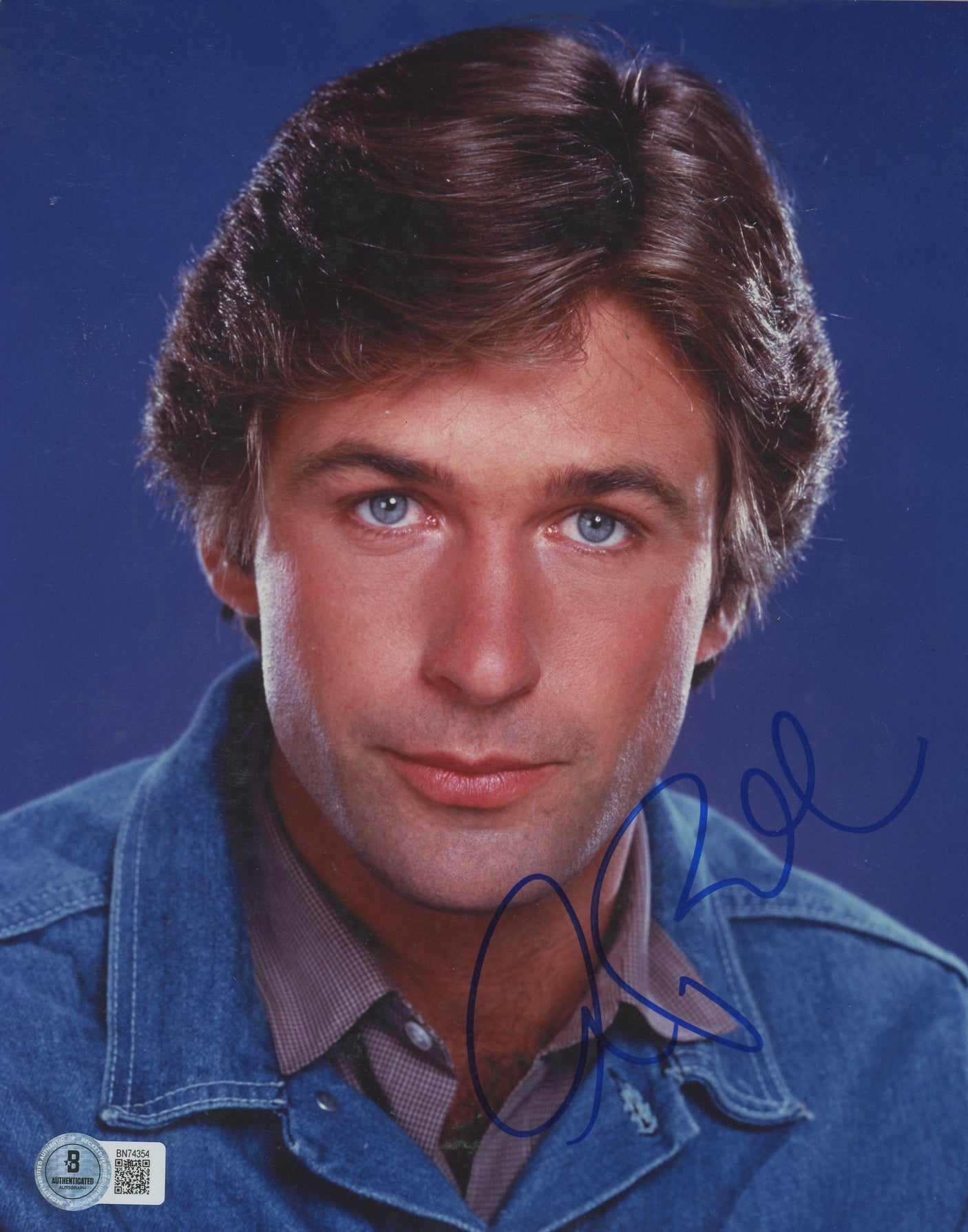 Alec Baldwin Glengarry Glen Ross Authentic Signed 8x10 Photo BAS #BN74354