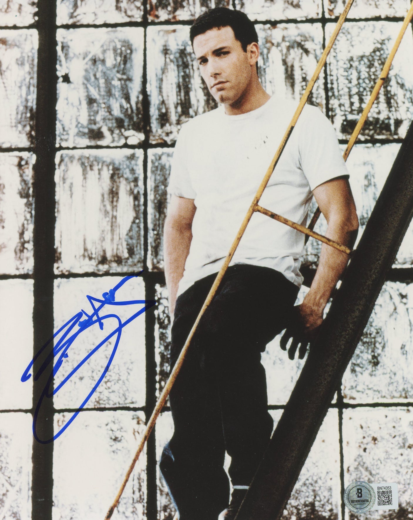 Ben Affleck Good Will Hunting Authentic Signed 8x10 Photo BAS #BN74353