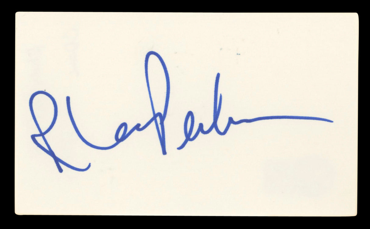 Rhea Perlman Cheers Authentic Signed 3x5 Index Card Autographed BAS #BV03468