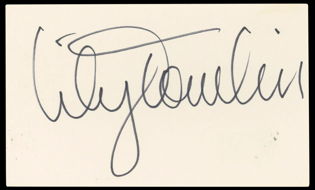 Lily Tomlin Grace & Frankie Authentic Signed 3x5 Index Card BAS #BN33292