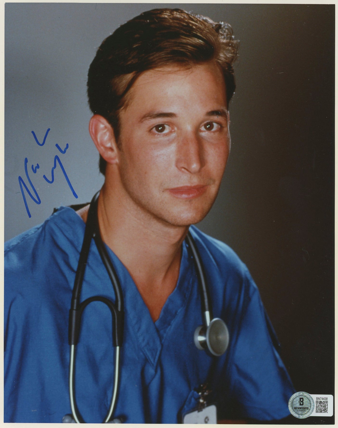 Noah Wyle ER Authentic Signed 8x10 Photo Autographed BAS #BN74438