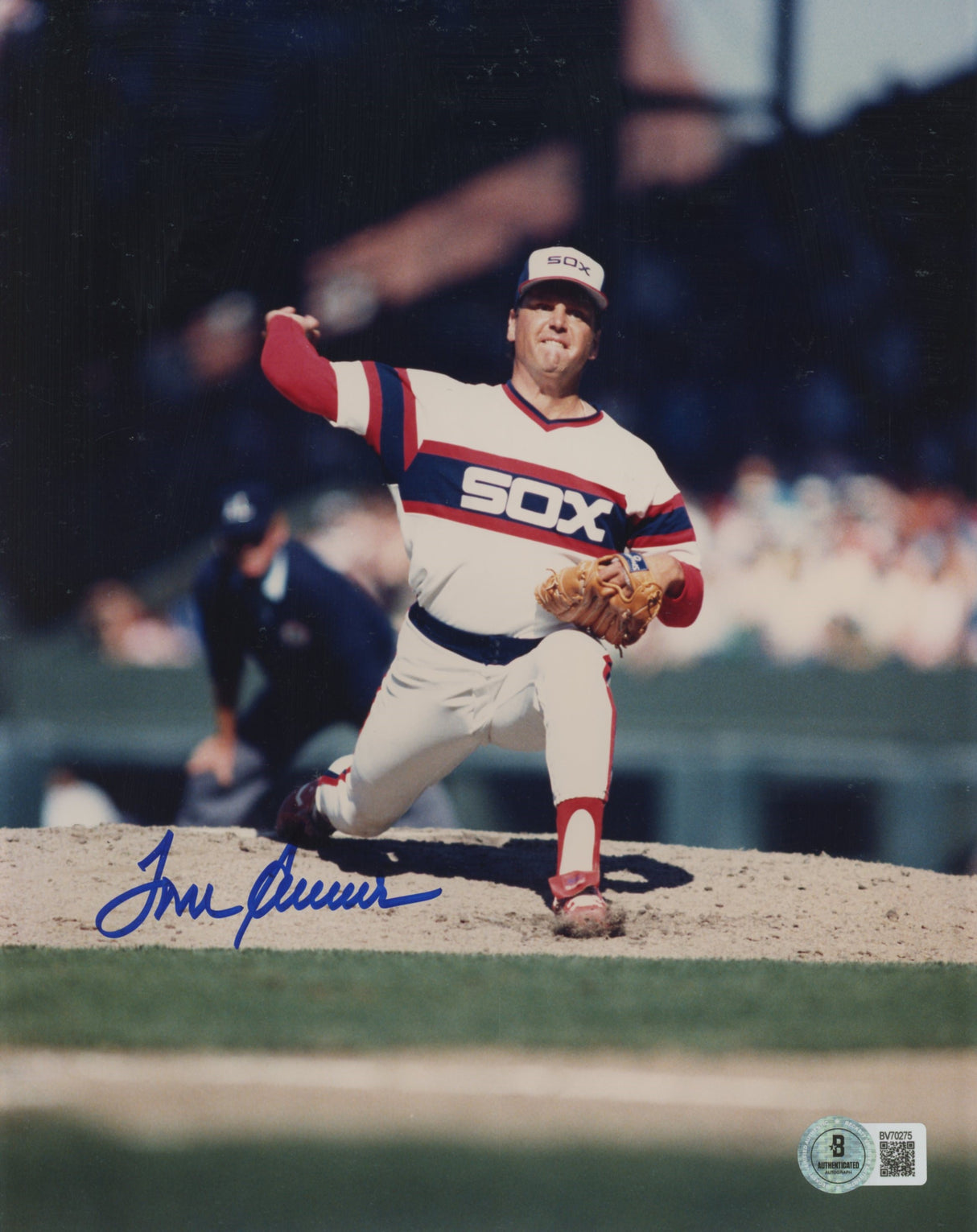 White Sox Tom Seaver Authentic Signed 8x10 Photo Autographed BAS #BV70275