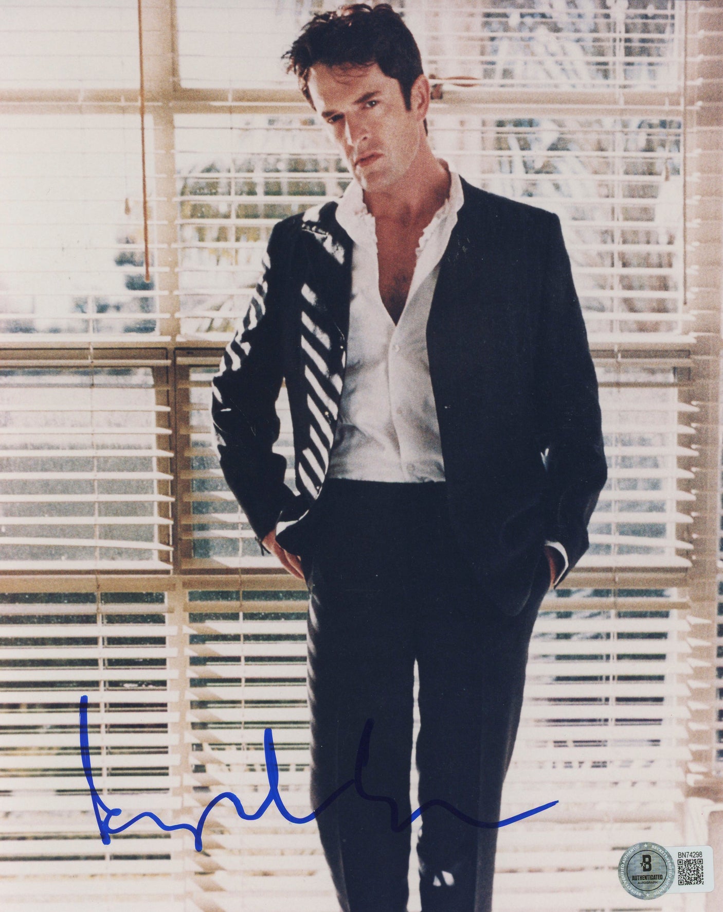 Rupert Everett My Best Friend's Wedding Authentic Signed 8x10 Photo BAS #BN74298