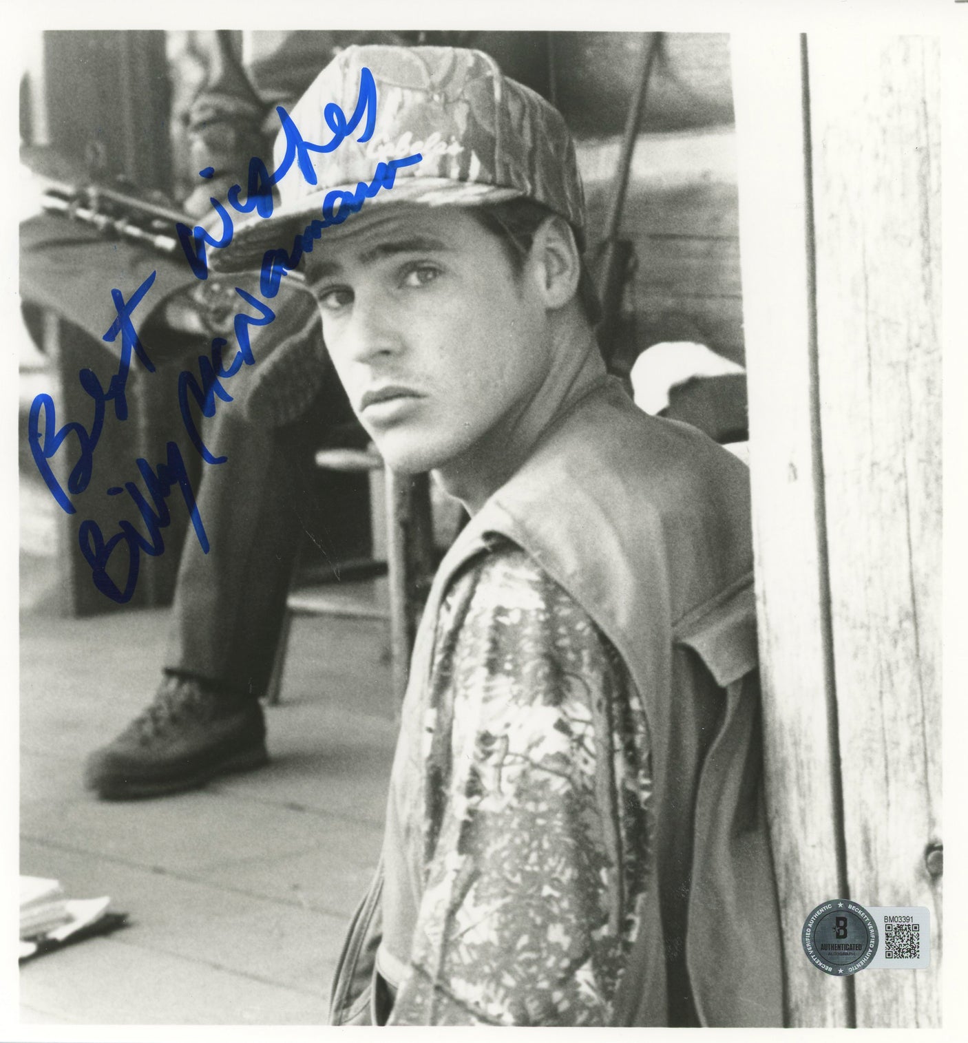 Billy McNamara Copycat "Best Wishes" Authentic Signed 8x10 Photo BAS #BM03391