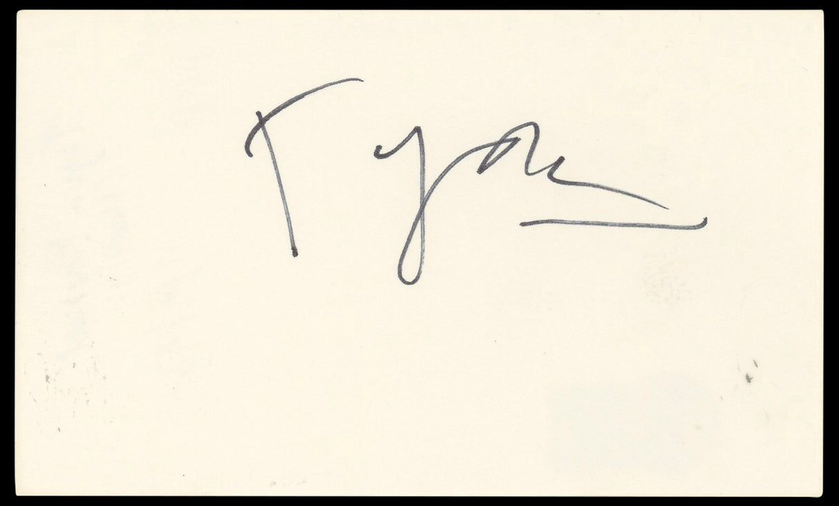 Tyra Ferrell Boyz N The Hood Authentic Signed 3x5 Index Card BAS #BP50611