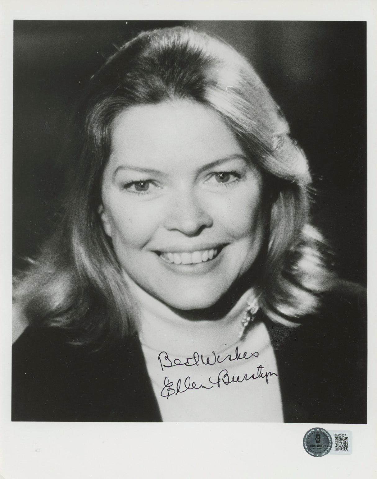 Ellen Burstyn Requiem for a Dream "Best Wishes" Signed 8x10 Photo BAS #BM03527