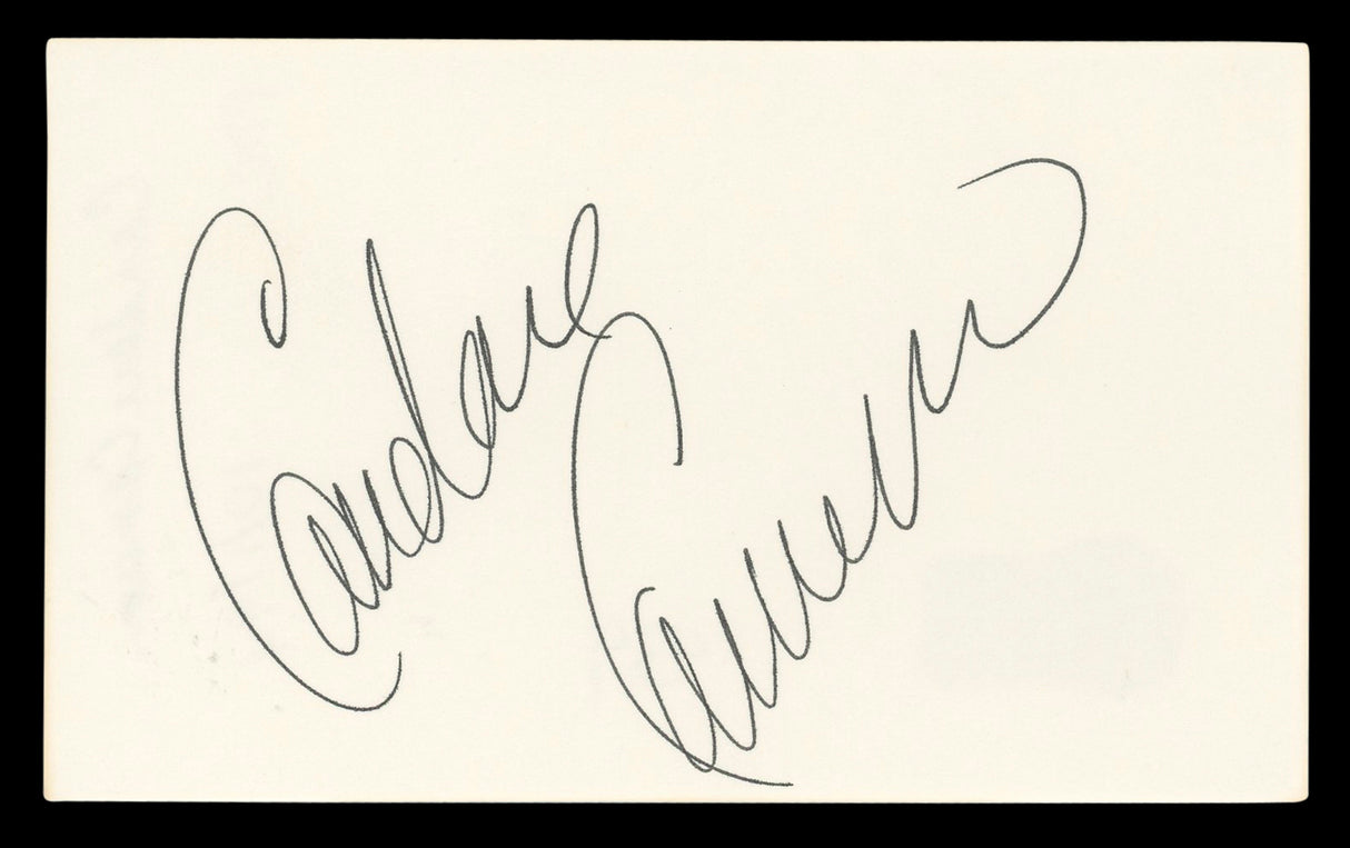 Candace Cameron Full House Authentic Signed 3x5 Index Card BAS #BL96842
