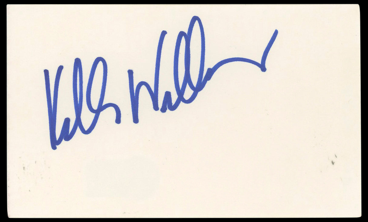 Kelli Williams The Practice Authentic Signed 3x5 Index Card BAS #BP50646