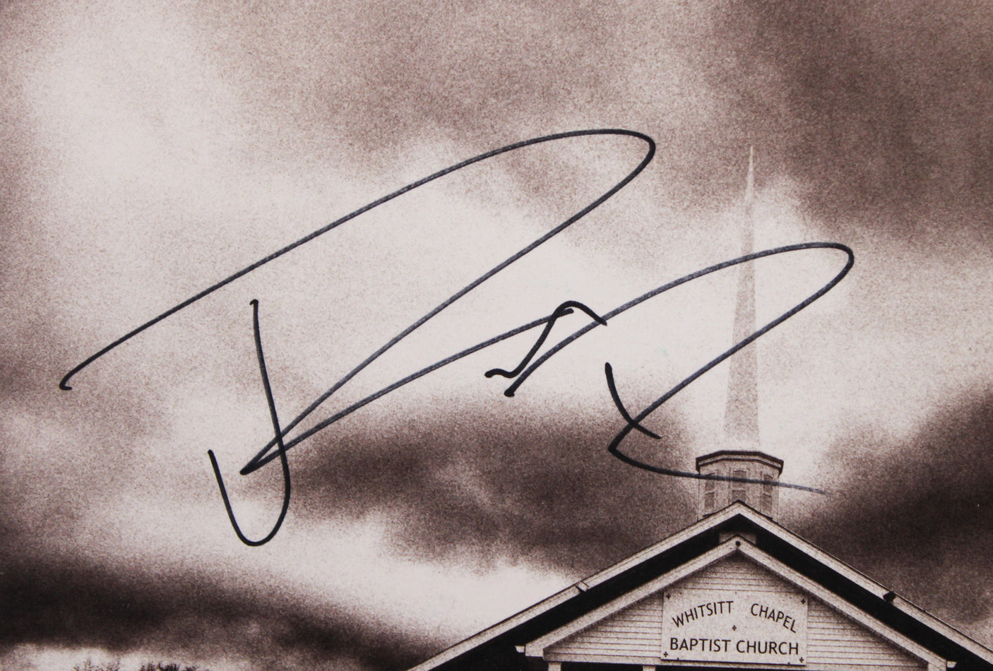 Jelly Roll Authentic Signed Whitsitt Chapel Album Cover W/ Vinyl BAS #BR84253