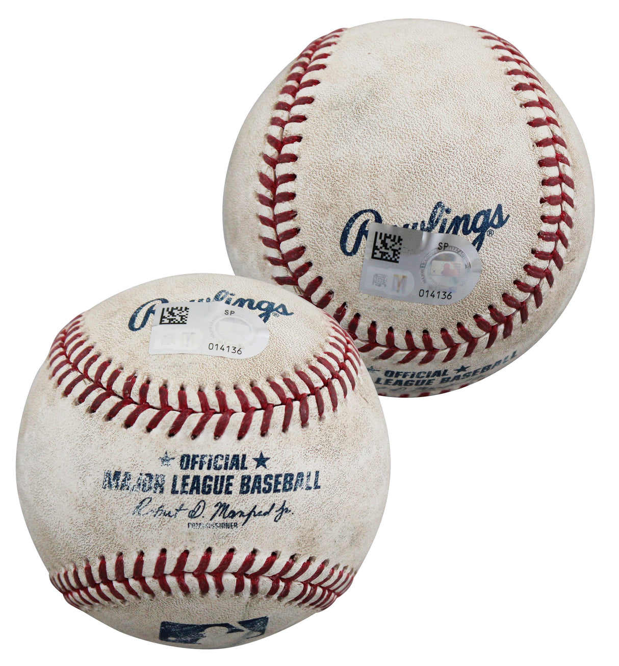 Dodgers Yoshinobu Yamamoto Game Used Manfred Baseball White Sox vs. Dodgers MLB