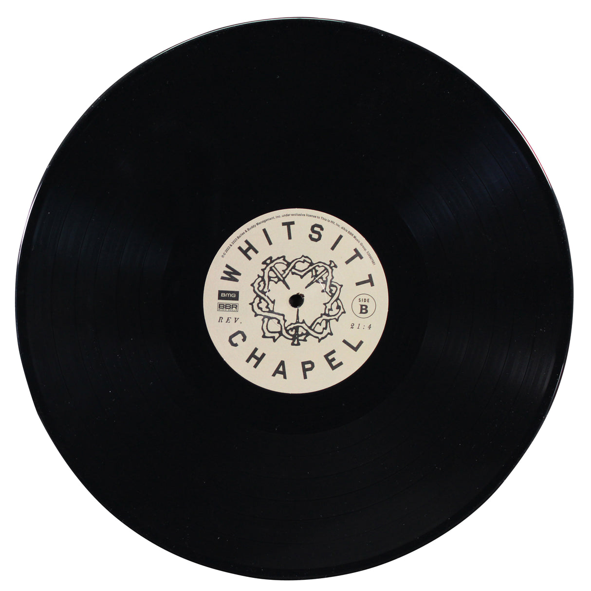 Jelly Roll Authentic Signed Whitsitt Chapel Album Cover W/ Vinyl BAS #BR84253