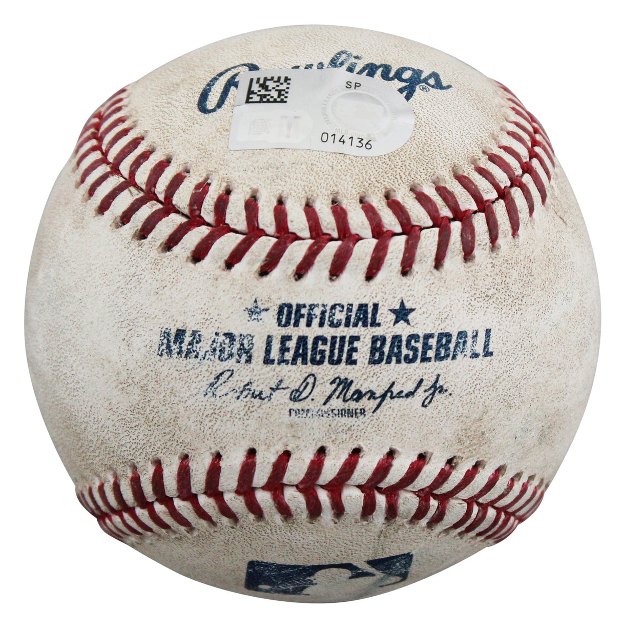 Dodgers Yoshinobu Yamamoto Game Used Manfred Baseball White Sox vs. Dodgers MLB