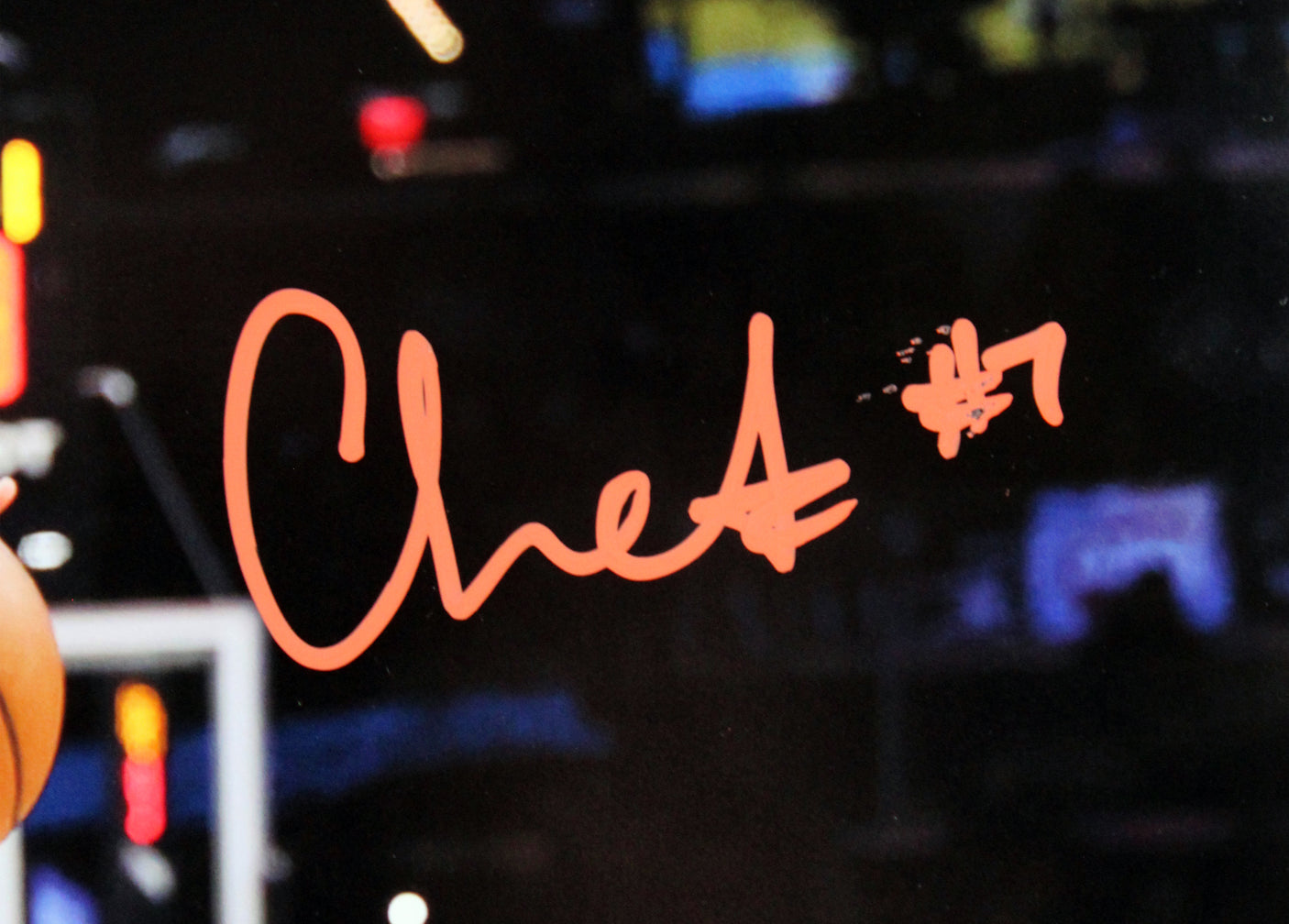 Thunder Chet Holmgren Signed 16x20 Horizontal Photo Vs Phoenix Suns JSA #AZ33407