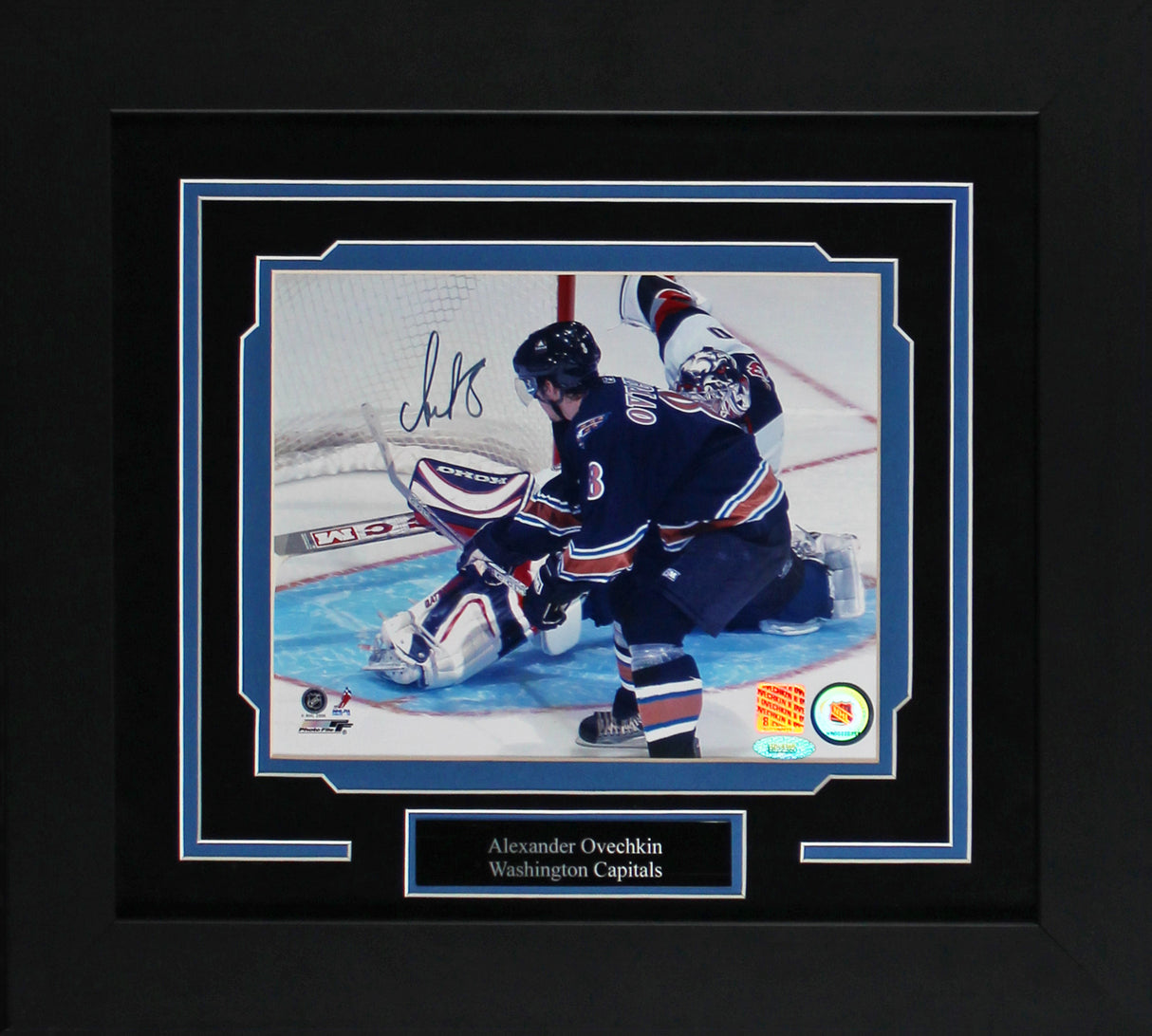 Capitals Alexander Ovechkin Authentic Signed 8x10 Framed Photo Tri Star #6022360