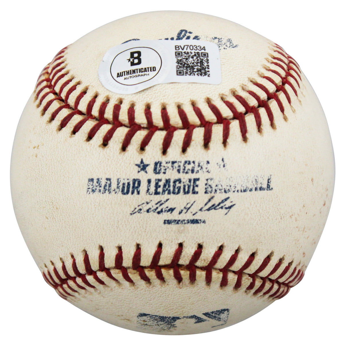 Twins Harmon Killebrew "HOF 84" Authentic Signed Selig OML Baseball BAS #BV70334