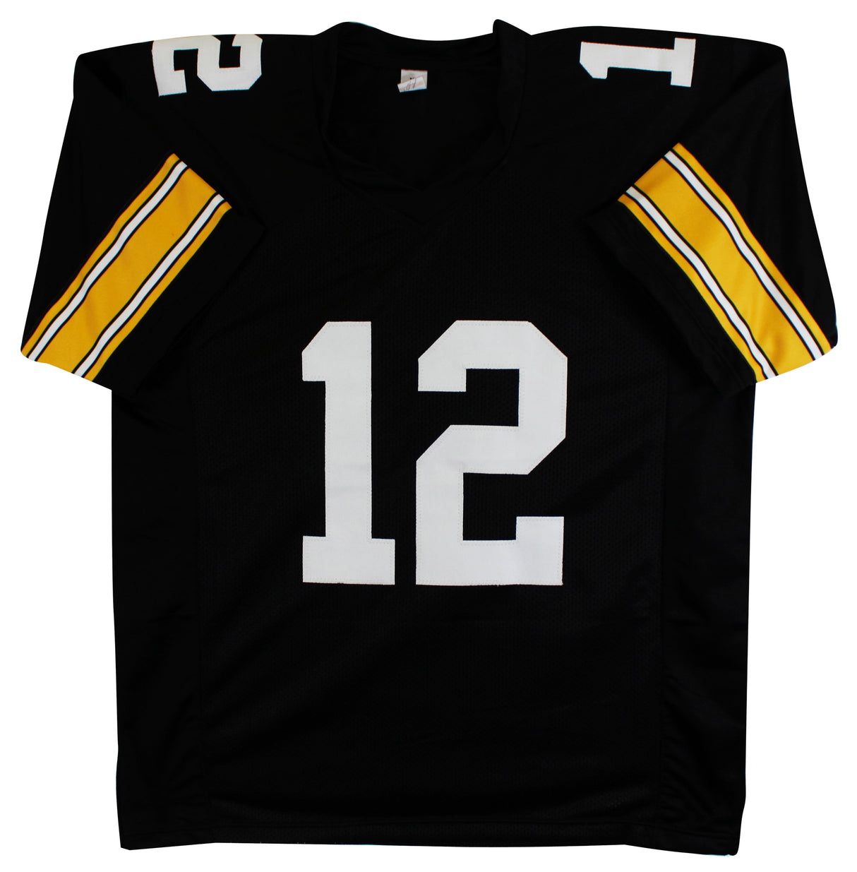 Terry Bradshaw Authentic Signed Black Pro Style Jersey Autographed BAS Witnessed