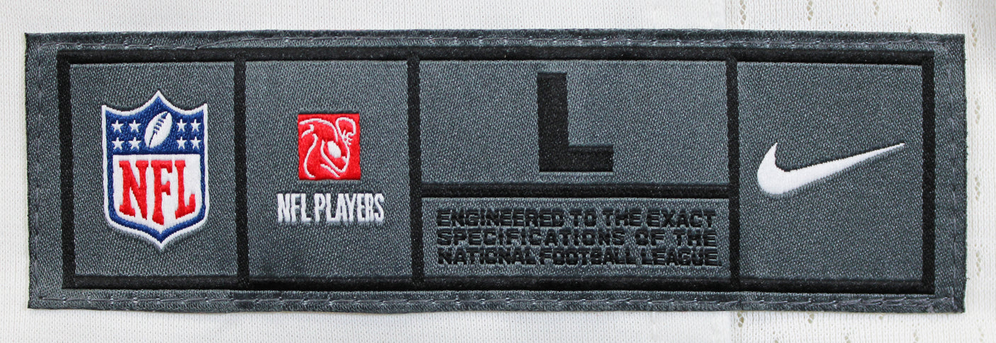 Chiefs Travis Kelce Authentic Signed White Nike Limited Jersey BAS Witnessed