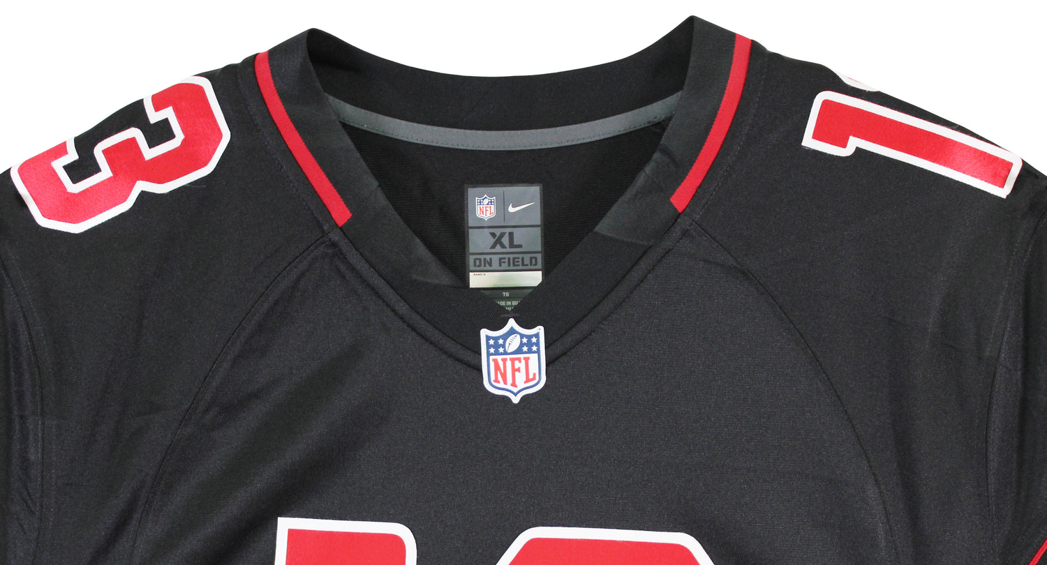 Cardinals Kurt Warner Authentic Signed Black Nike Game Jersey BAS Witnessed