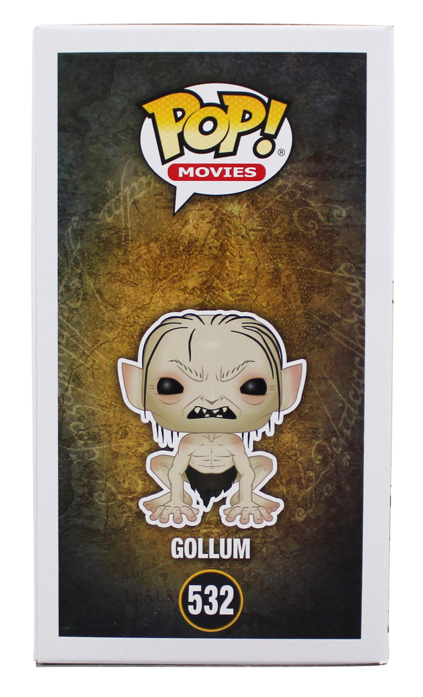 Andy Serkis Lord of the Rings Signed Gollum #532 Funko Pop Vinyl Figure BAS 1