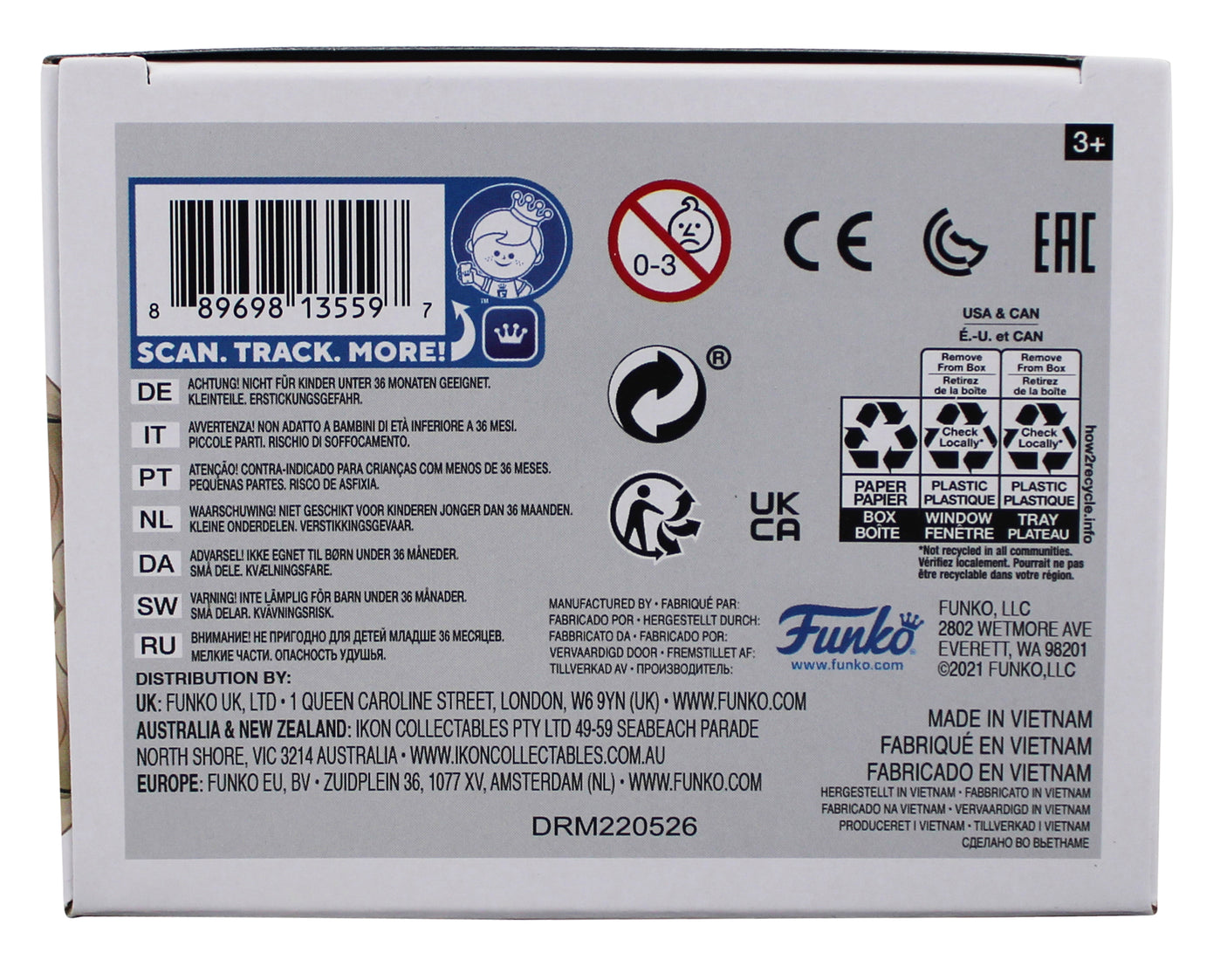 Andy Serkis Lord of the Rings Signed Gollum #532 Funko Pop Vinyl Figure BAS 1