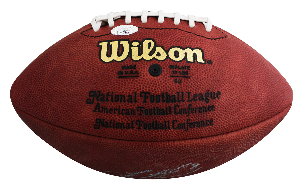 Cowboys Troy Aikman Authentic Signed Official Wilson Nfl Football JSA #AL67745