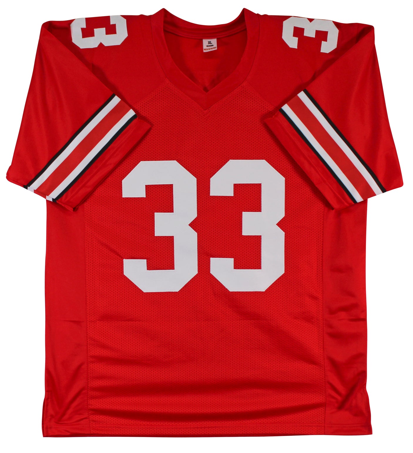 Ohio State Jack Sawyer Authentic Signed Red Pro Style Jersey BAS Witnessed