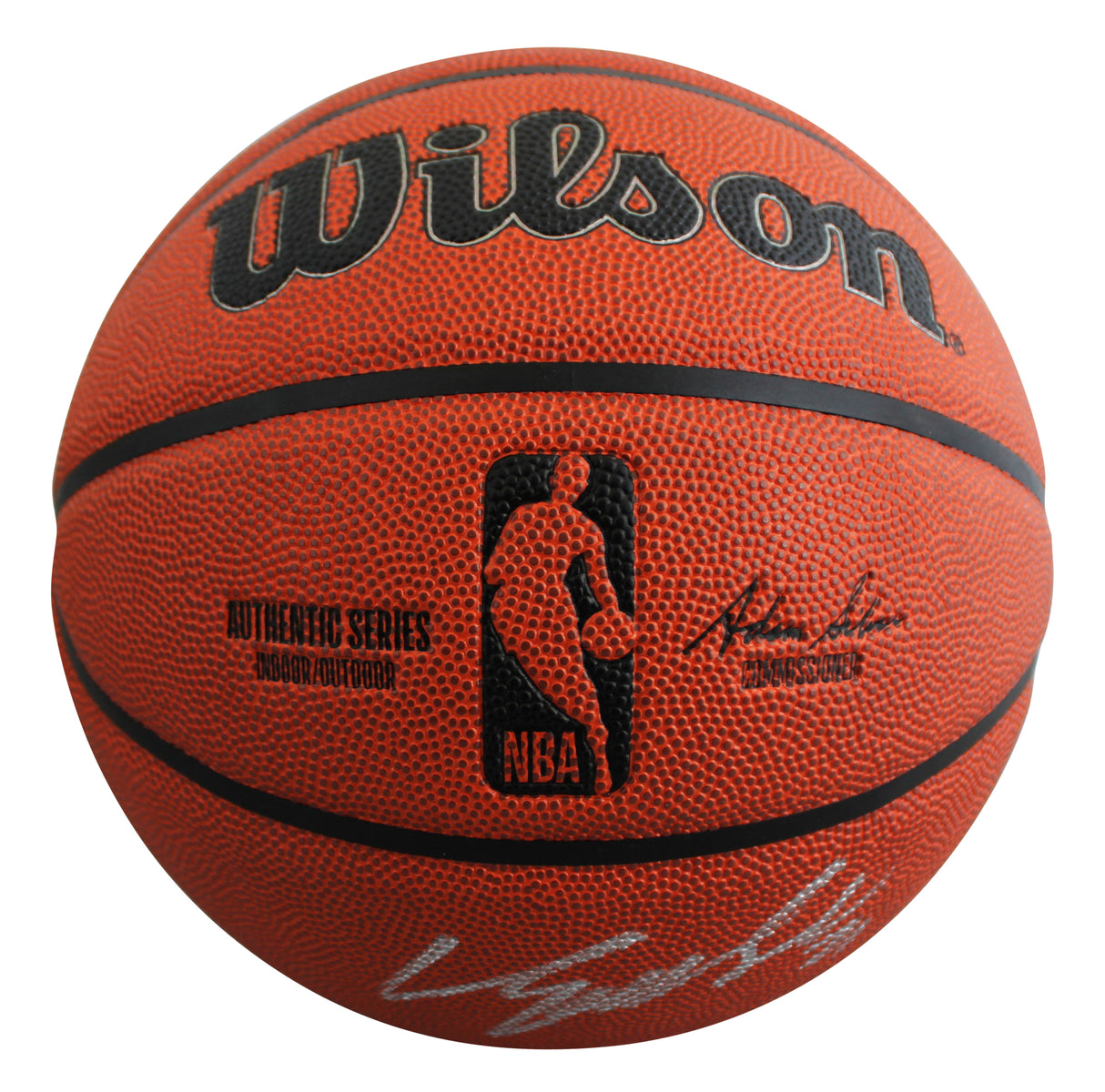 Hawks Dominique Wilkins Authentic Signed Wilson I/O Basketball JSA #CE86225