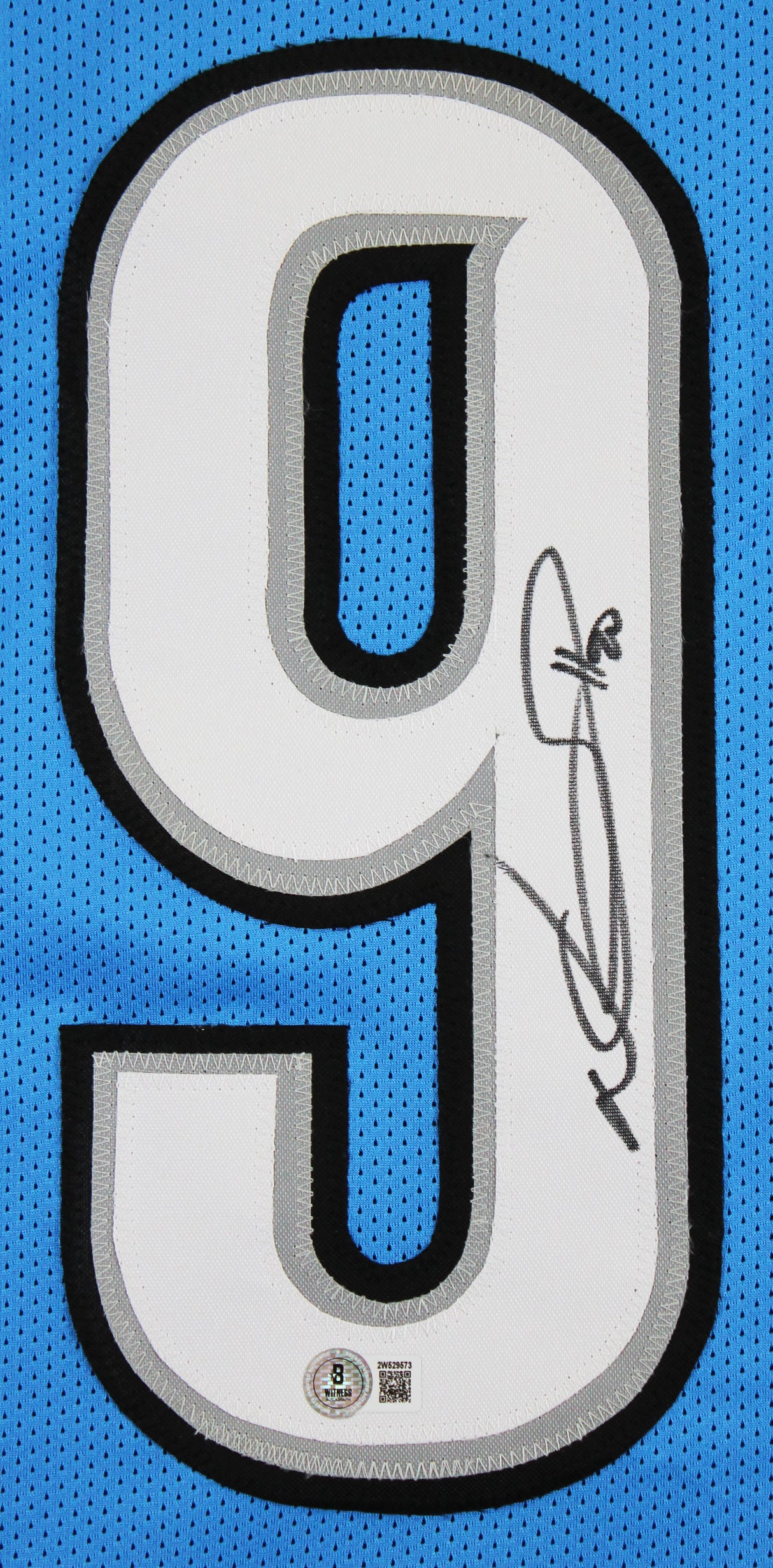 Ndamukong Suh Authentic Signed Blue Pro Style Jersey Autographed BAS Witnessed