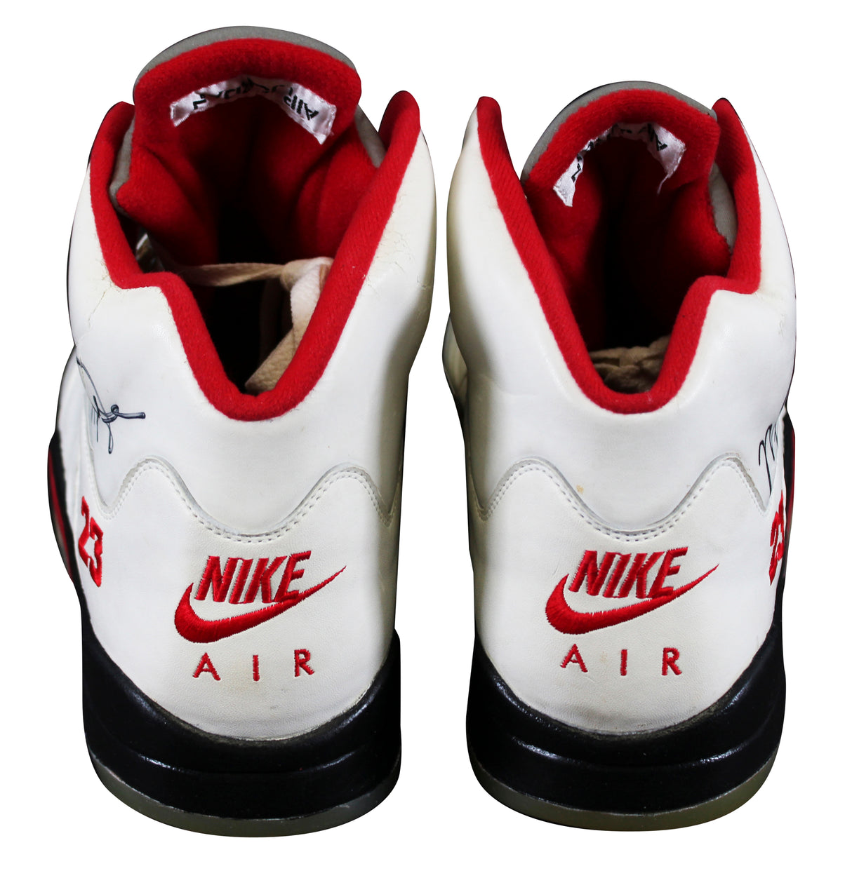 Bulls Michael Jordan Signed Nike Air Jordan V Size 13 Shoes w/ Original Box BAS