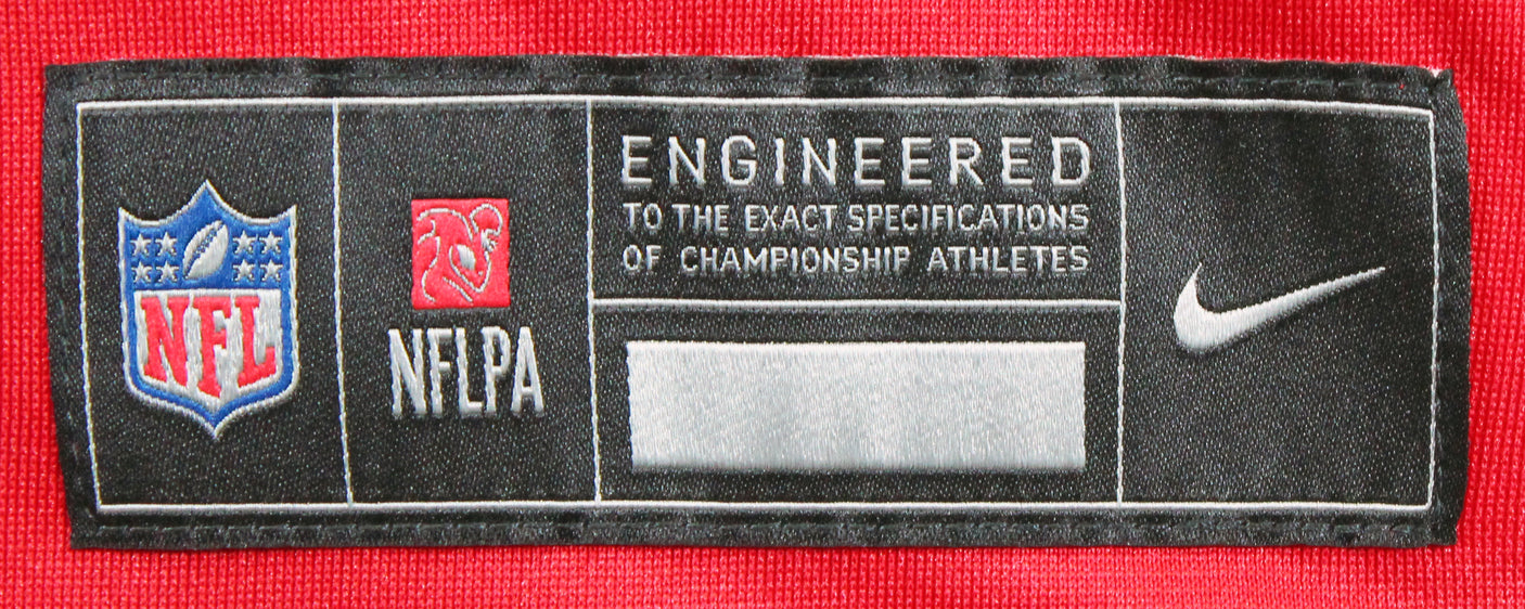 Giants Malik Nabers Authentic Signed Century Red Nike Game Jersey Fanatics