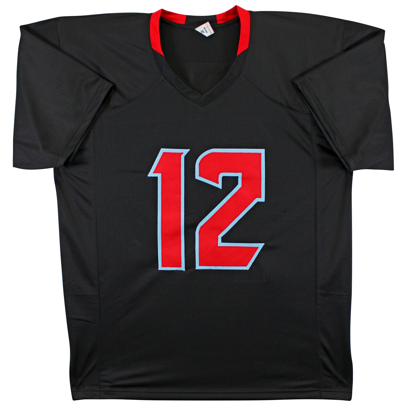 Nico Collins Authentic Signed Alternate Navy Blue Pro Style Jersey BAS Witnessed