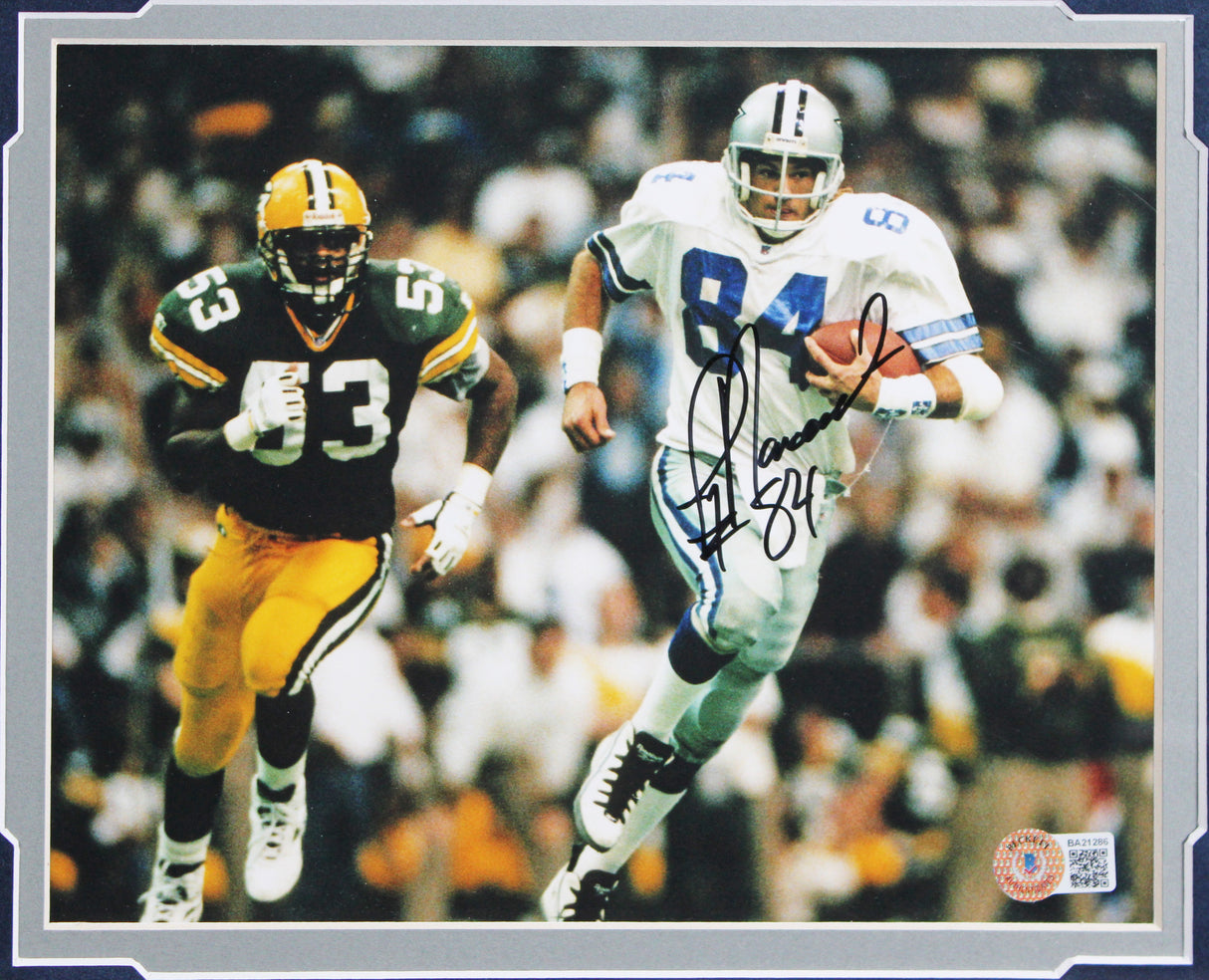 Cowboys Jay Novacek Authentic Signed 8x10 Framed Photo Autographed BAS #BA21286