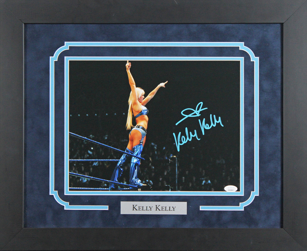 Kelly Kelly Authentic Signed 11x14 Framed Photo JSA #WA268843