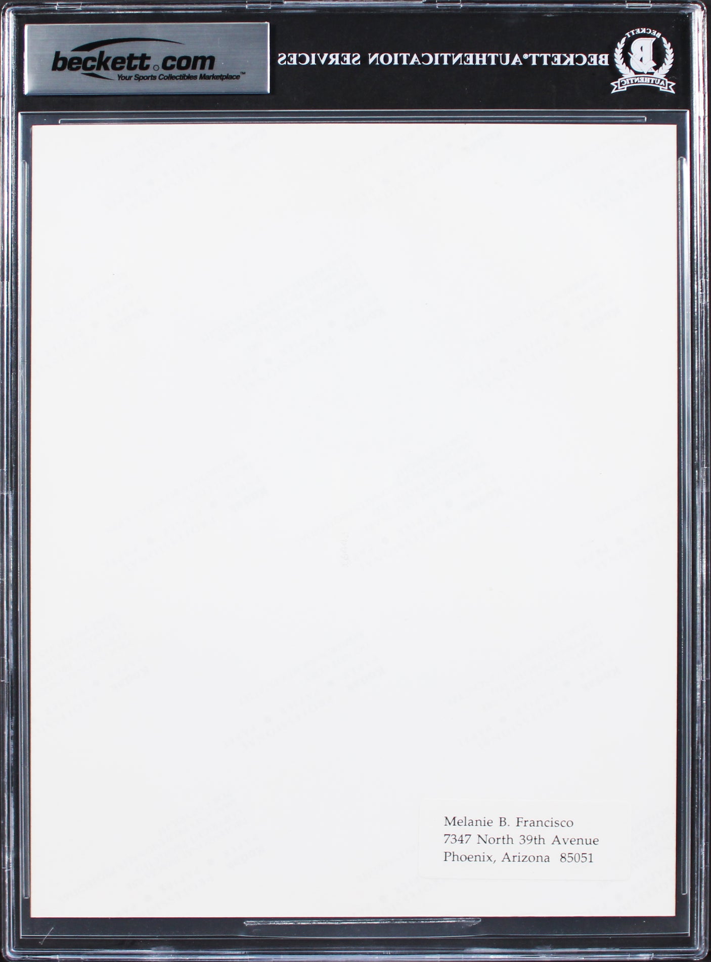 Jeff Bridges Wild Bill Authentic Signed 8x10 Photo Autographed BAS Slabbed