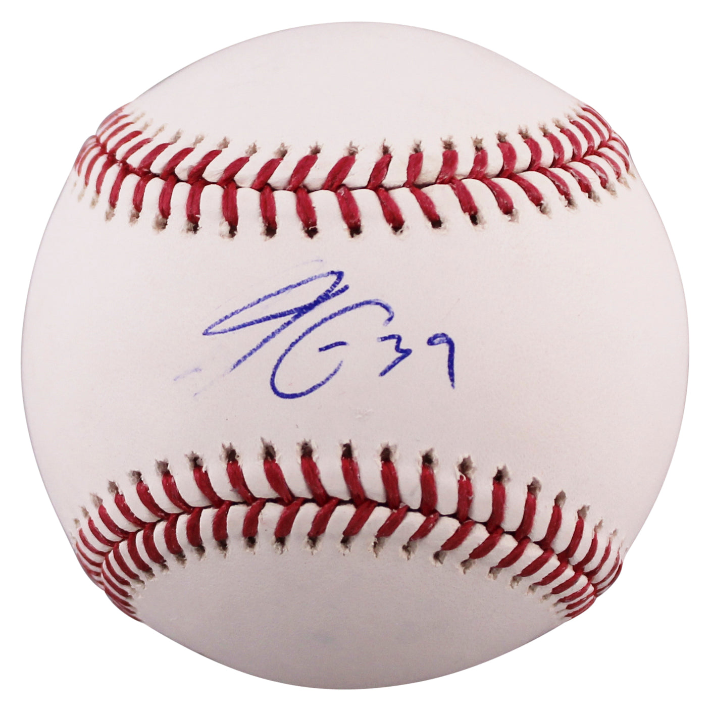 Rockies Thairo Estrada Authentic Signed OML Baseball Autographed BAS #BP33066