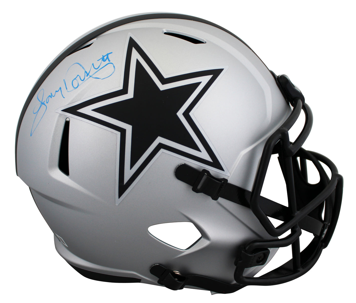 Cowboys Tony Dorsett Signed Rave Full Size Speed Rep Helmet BAS Wit #2W689848