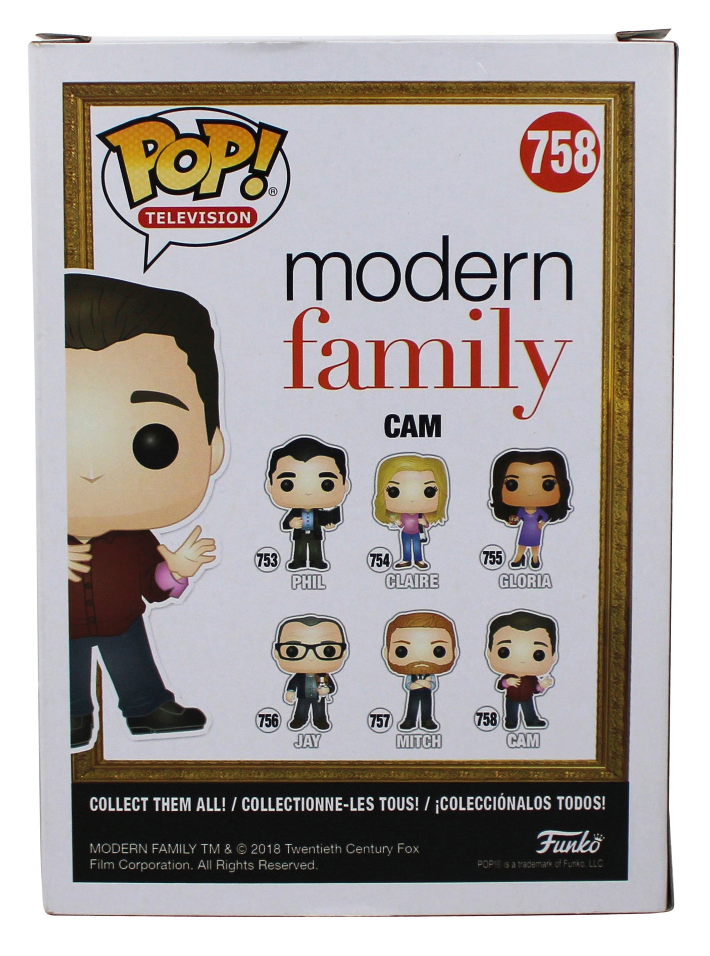 Eric Stonestreet Modern Family Signed Cam #758 Funko Pop Figure BAS #BP61989