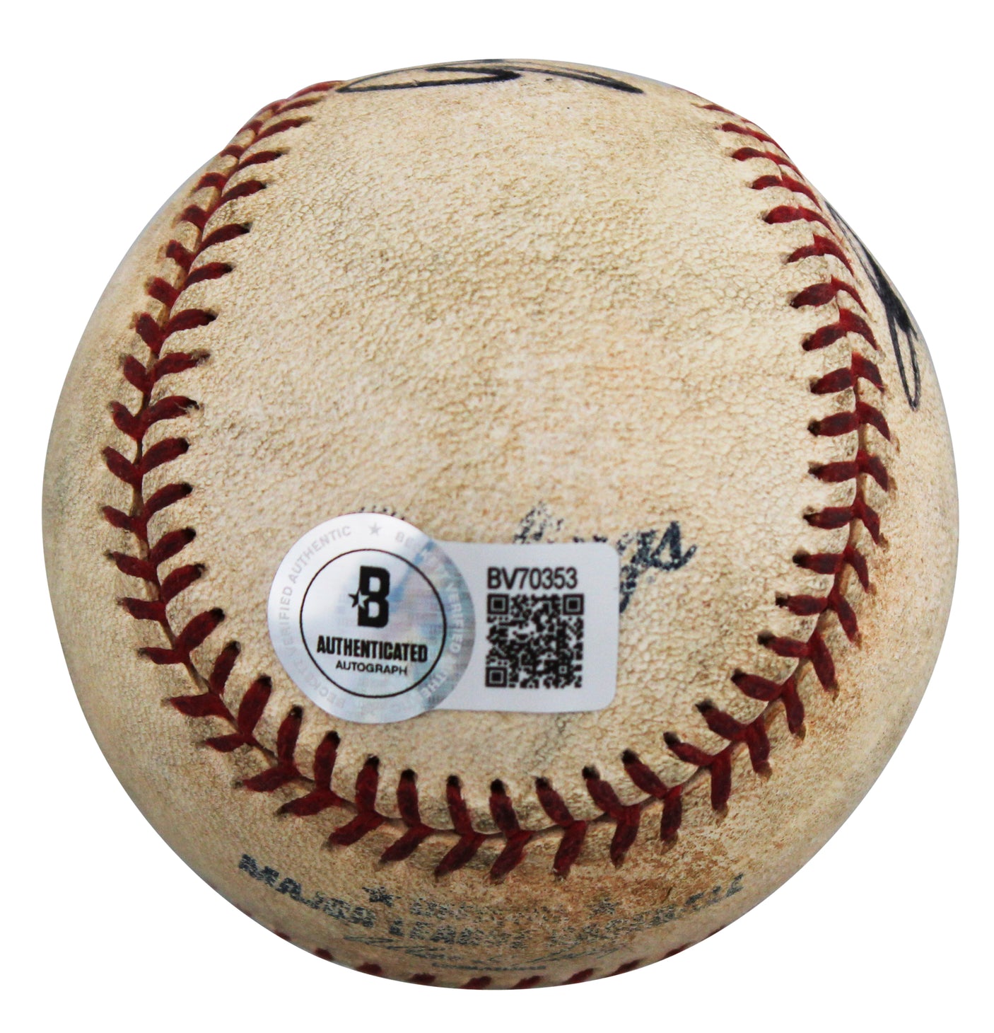 Suns Jerry Colangelo Authentic Signed Allen Selig OML Baseball BAS #BV70353