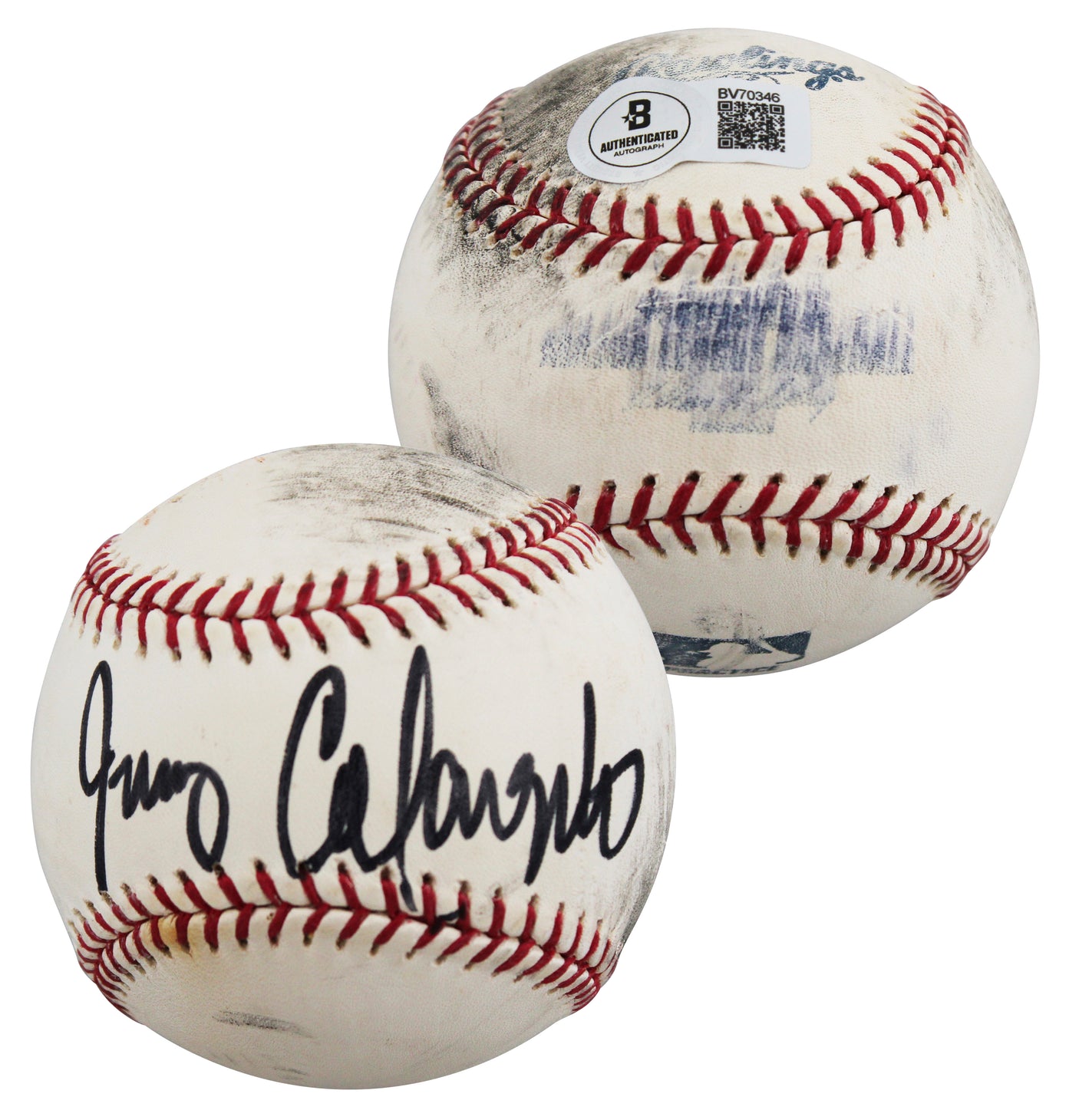 Suns Jerry Colangelo Authentic Signed Allen Selig OML Baseball BAS #BV70346