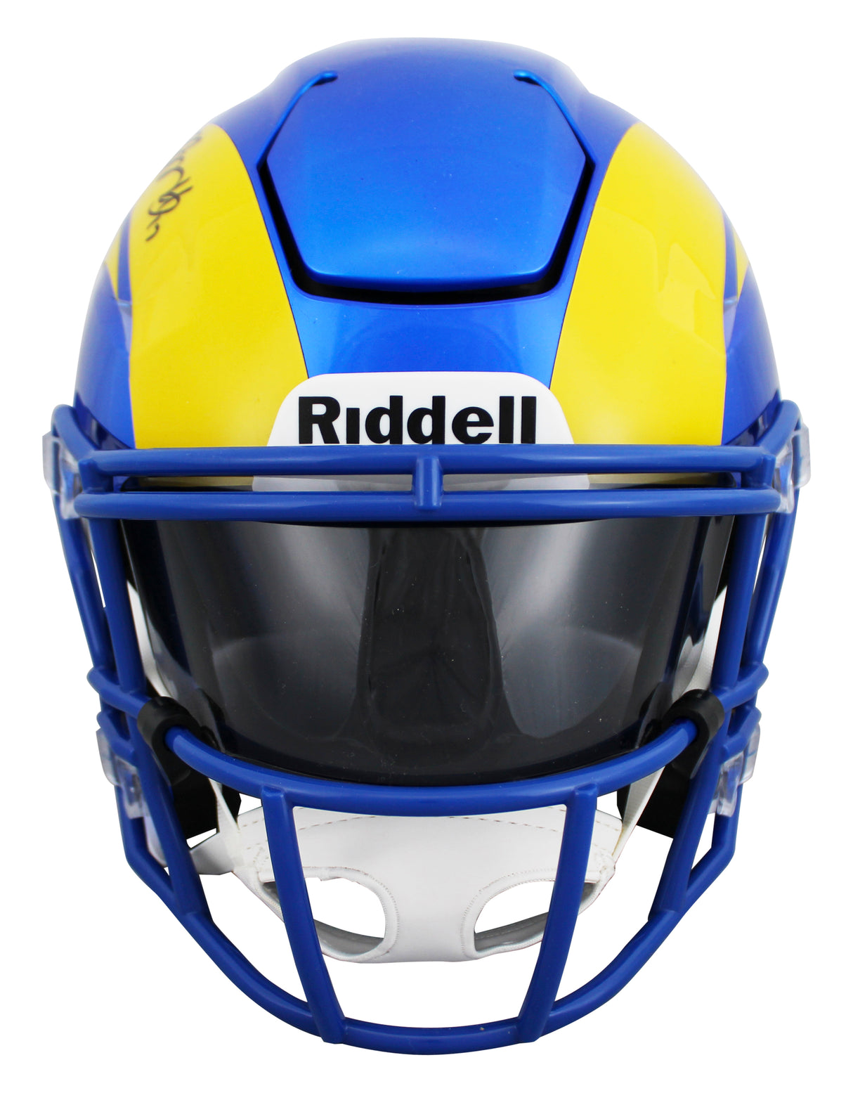 Rams Davante Adams Authentic Signed Speed Flex Midi Replica Mid Size Helmet BAS