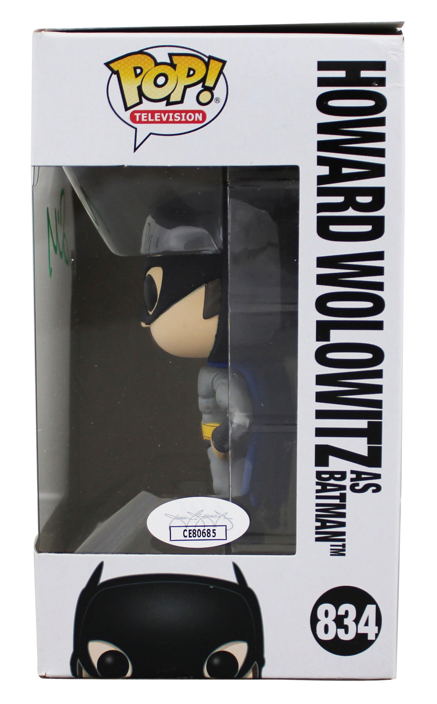 Simon Helberg The Big Bang Theory Signed #834 Funko Pop Figure JSA #CE80685